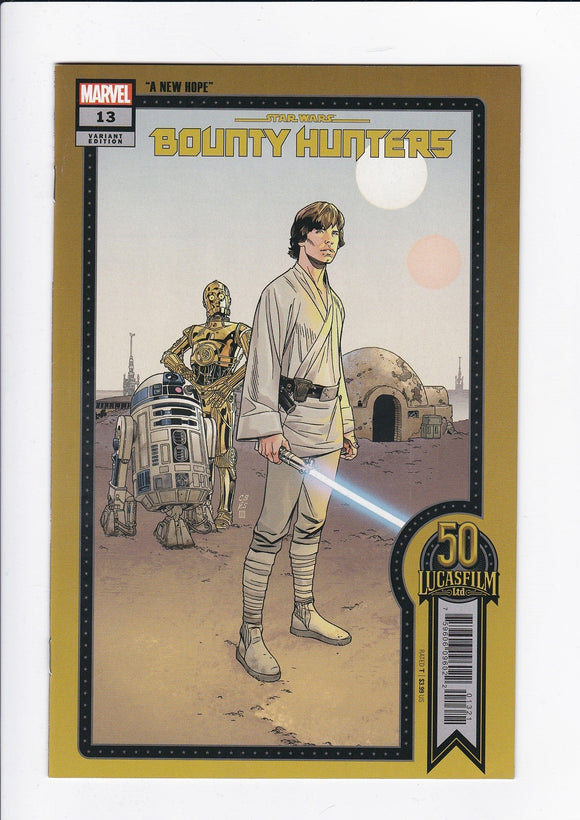Star Wars: Bounty Hunters  # 13  50th Anniversary Variant