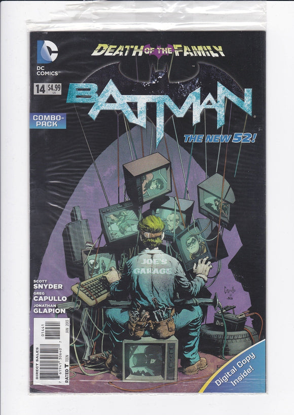 Batman Vol. 2  # 14  Combo Pack Variant