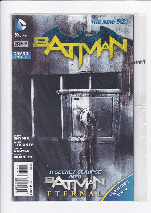 Batman Vol. 2  # 28  Combo Pack Variant