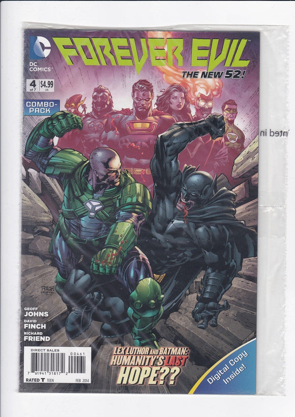 Forever Evil  # 4  Combo Pack Variant