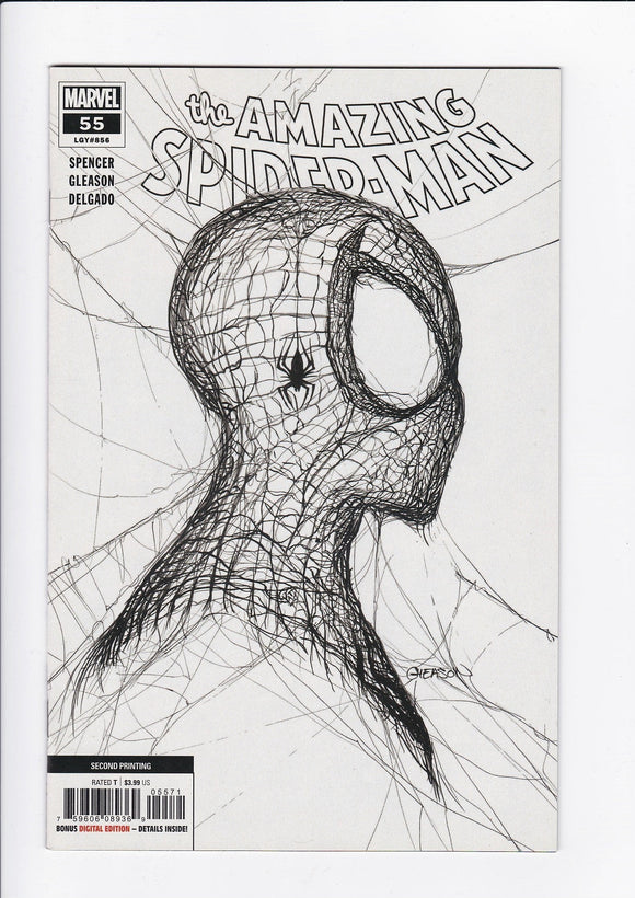 Amazing Spider-Man Vol. 5  # 55  2nd Print 1:50 Incentive Variant
