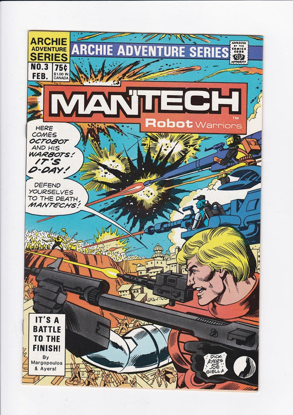 Mantech Robot Warriors  # 3