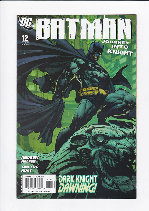 Batman: Journey into Knight  # 12
