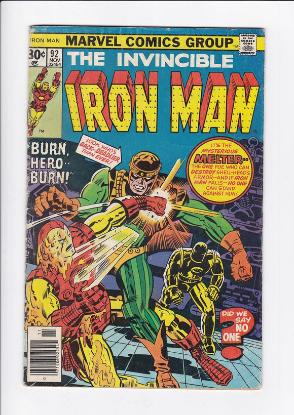Iron Man Vol. 1  # 92