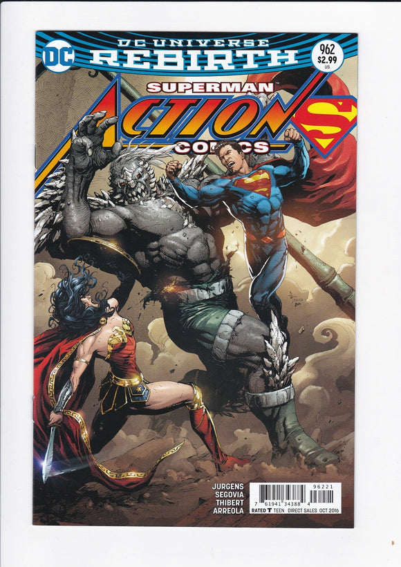 Action Comics Vol. 1  # 962  Frank Variant