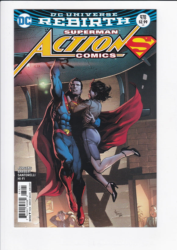 Action Comics Vol. 1  # 978  Frank Variant