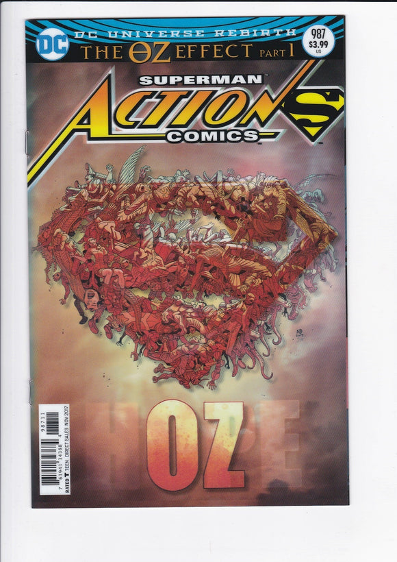 Action Comics Vol. 1  # 987 Lenticular