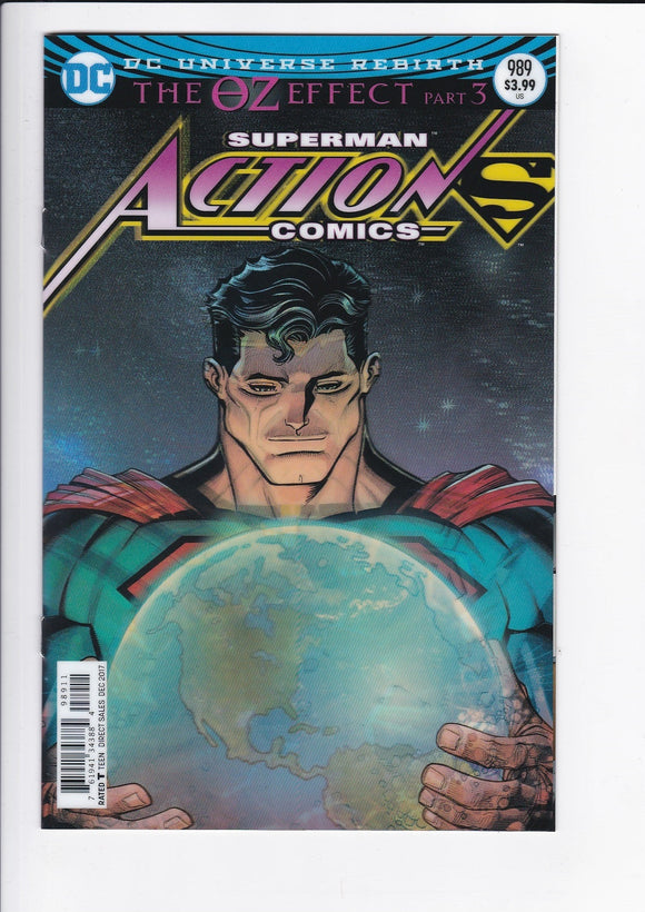 Action Comics Vol. 1  # 989  Lenticular