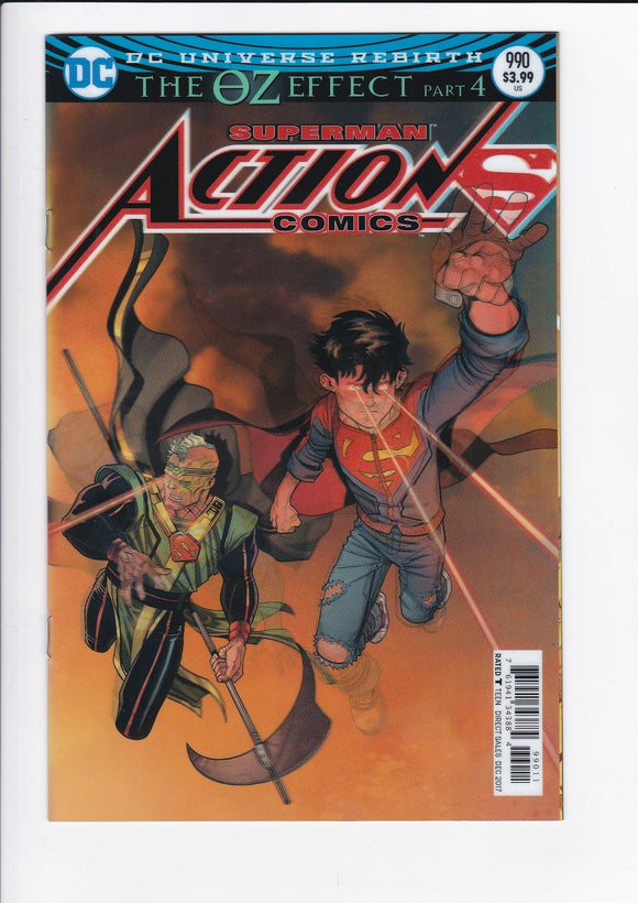 Action Comics Vol. 1  # 990  Lenticular