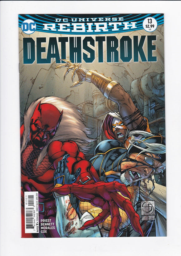 Deathstroke Vol. 4  # 13  Davis Variant