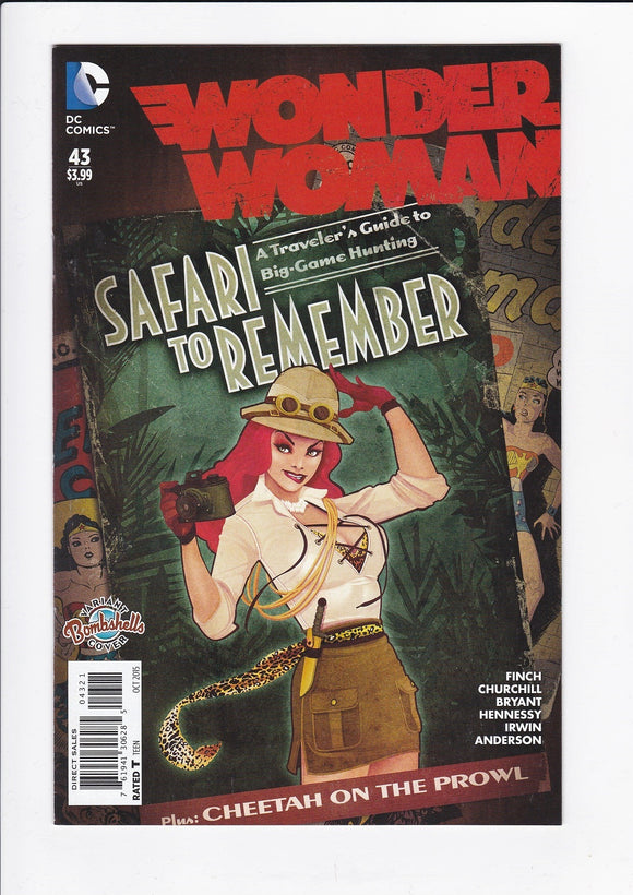 Wonder Woman Vol. 2  # 43  Bombshell Variant