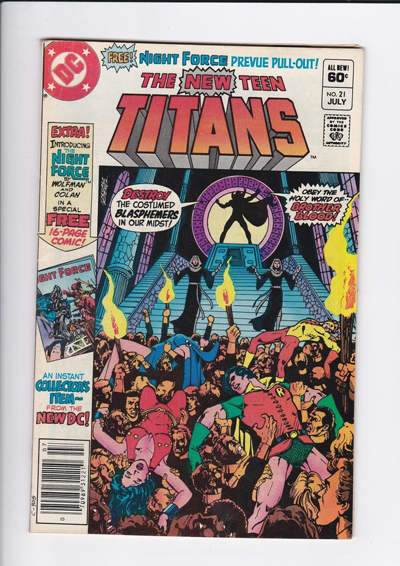 New Teen Titans Vol. 1  # 21