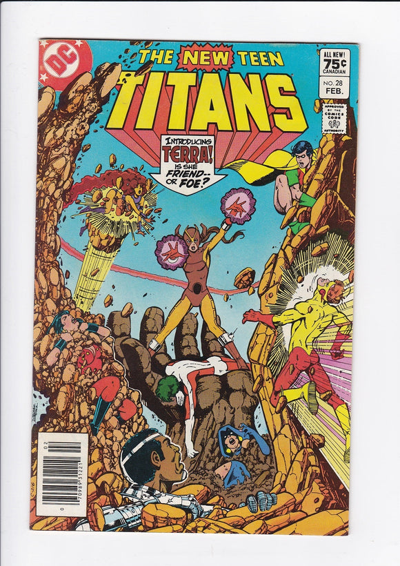 New Teen Titans Vol. 1  # 28  Canadian