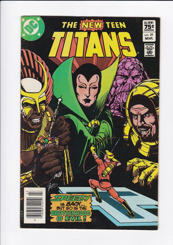 New Teen Titans Vol. 1  # 29  Canadian