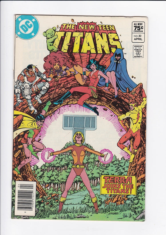 New Teen Titans Vol. 1  # 30  Canadian