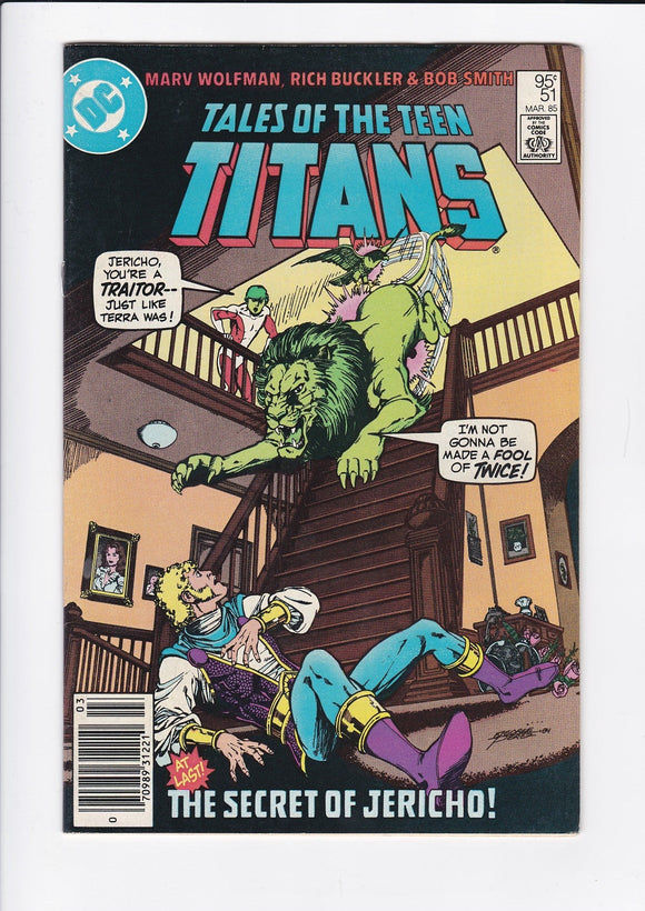 Tales of the Teen Titans Vol. 1  # 51  Canadian