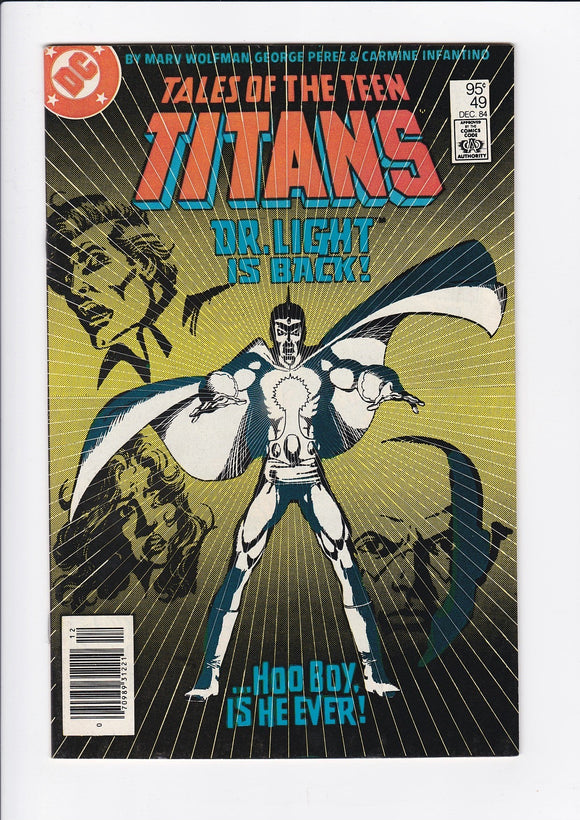 Tales of the Teen Titans Vol. 1  # 49  Canadian