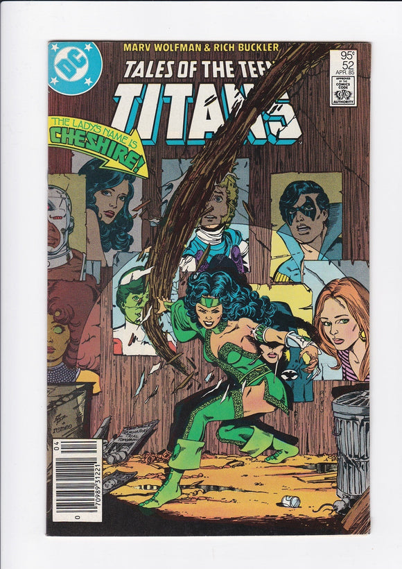 Tales of the Teen Titans Vol. 1  # 52  Canadian