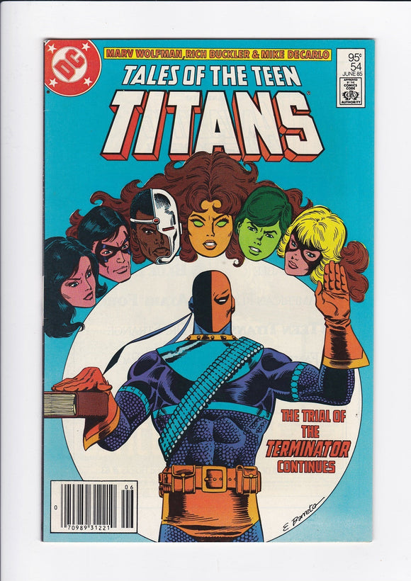 Tales of the Teen Titans Vol. 1  # 54  Canadian