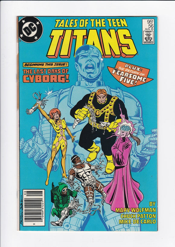 Tales of the Teen Titans Vol. 1  # 56  Canadian