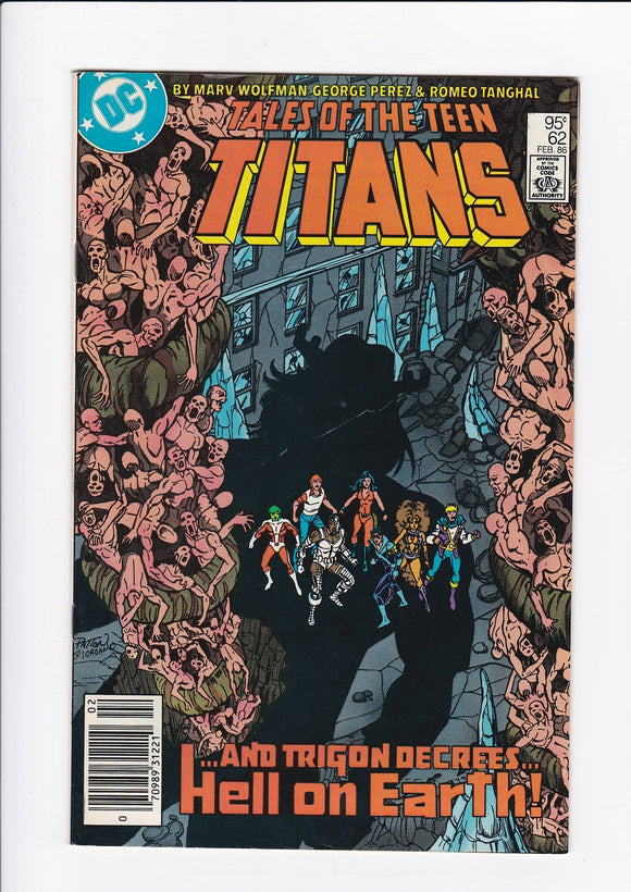 Tales of the Teen Titans Vol. 1  # 62  Canadian