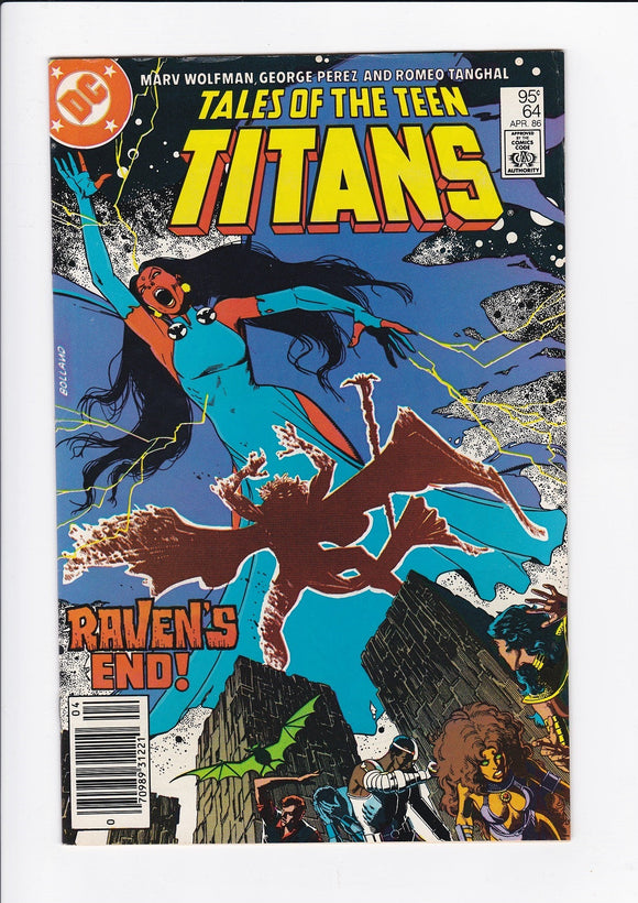 Tales of the Teen Titans Vol. 1  # 64  Canadian