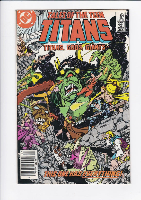 Tales of the Teen Titans Vol. 1  # 67  Canadian