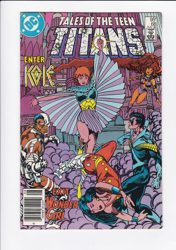 Tales of the Teen Titans Vol. 1  # 68  Canadian