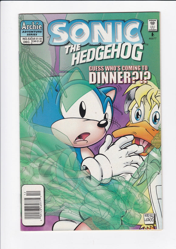 Sonic The Hedgehog Vol. 2  # 53  Newsstand