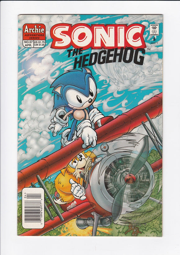 Sonic The Hedgehog Vol. 2  # 57  Newsstand