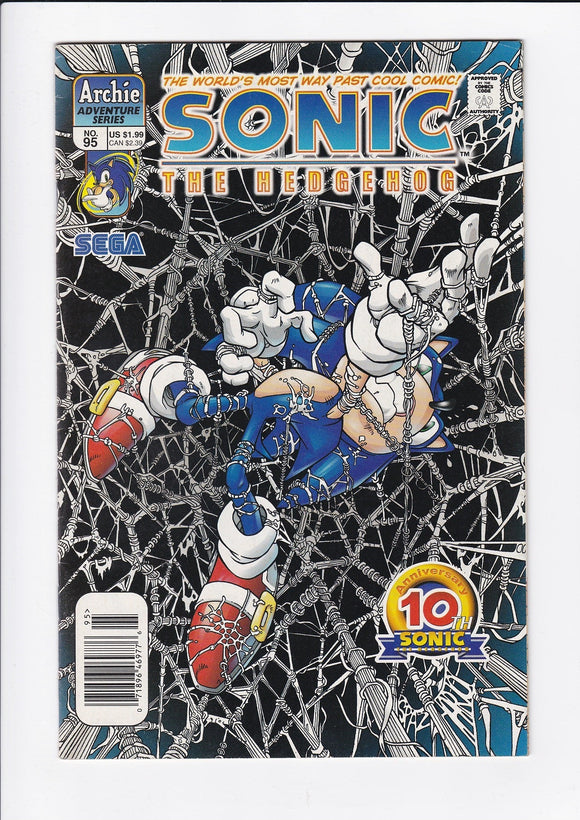 Sonic The Hedgehog Vol. 2  # 95  Newsstand