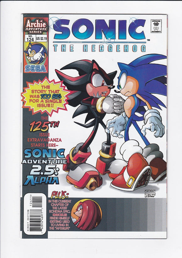 Sonic The Hedgehog Vol. 2  # 124