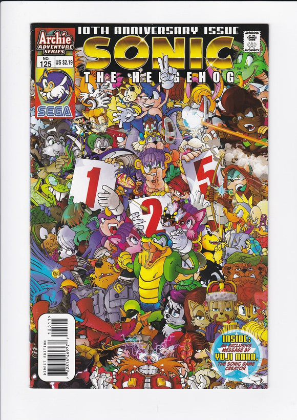 Sonic The Hedgehog Vol. 2  # 125