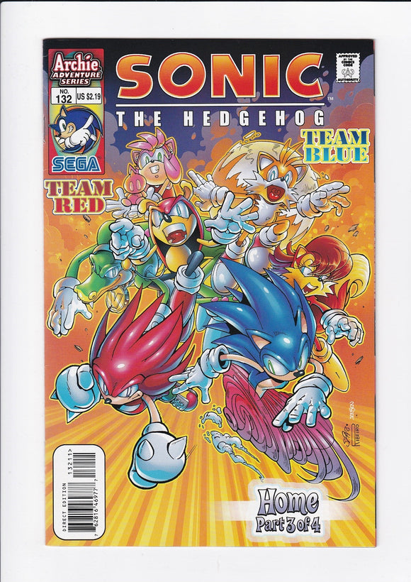 Sonic The Hedgehog Vol. 2  # 132