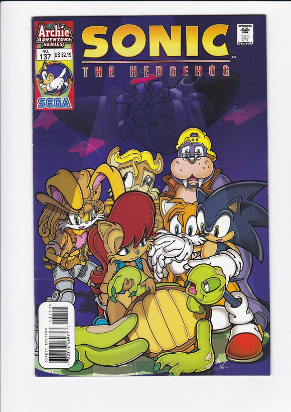 Sonic The Hedgehog Vol. 2  # 137