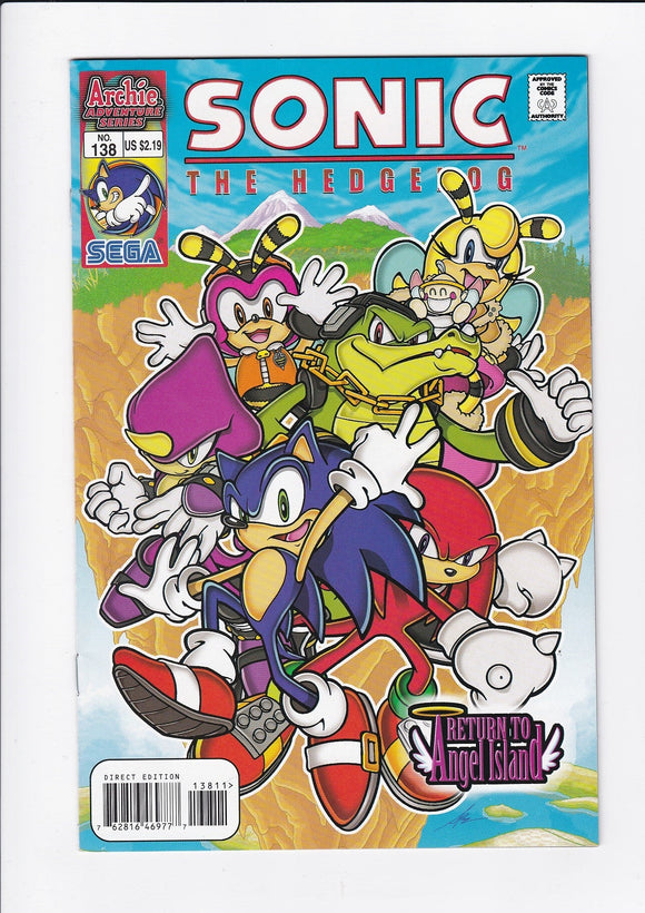 Sonic The Hedgehog Vol. 2  # 139