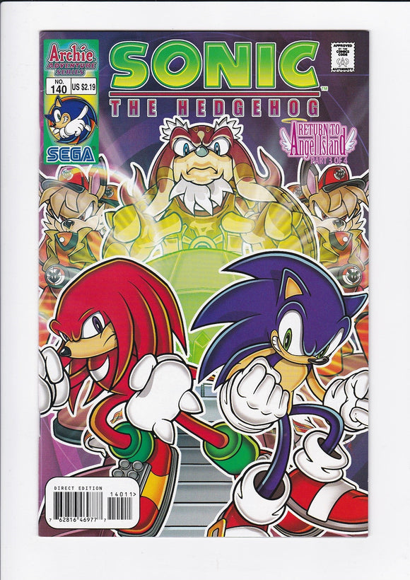 Sonic The Hedgehog Vol. 2  # 140