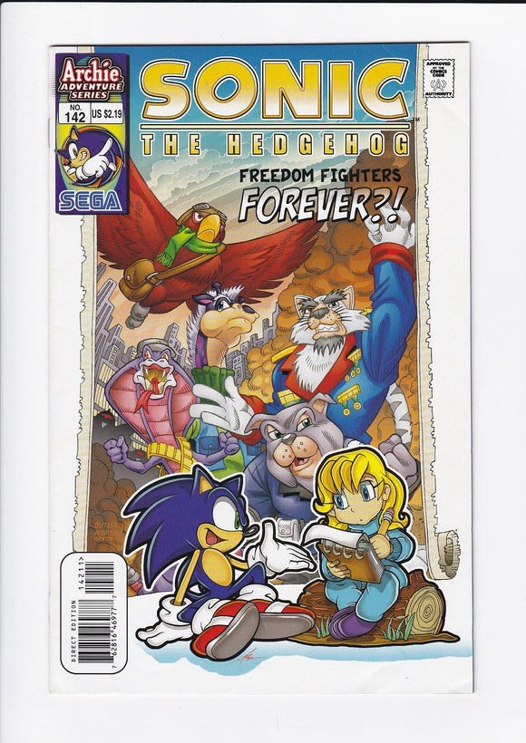 Sonic The Hedgehog Vol. 2  # 142