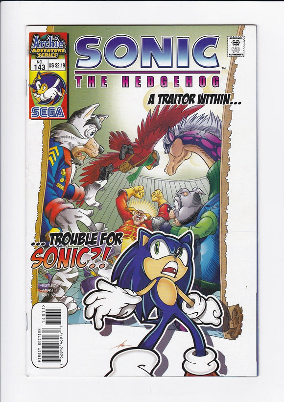 Sonic The Hedgehog Vol. 2  # 143