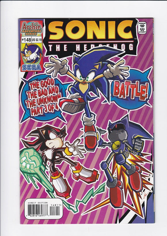 Sonic The Hedgehog Vol. 2  # 148