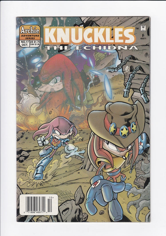 Knuckles: The Echidna  # 17  Newsstand