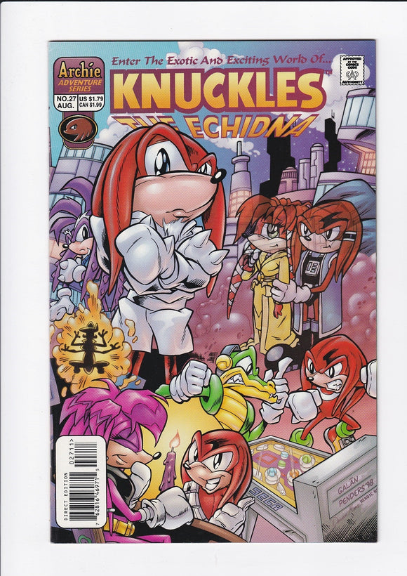 Knuckles: The Echidna  # 27