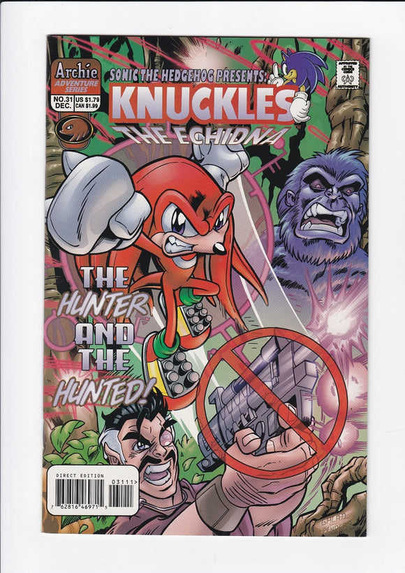 Knuckles: The Echidna  # 31