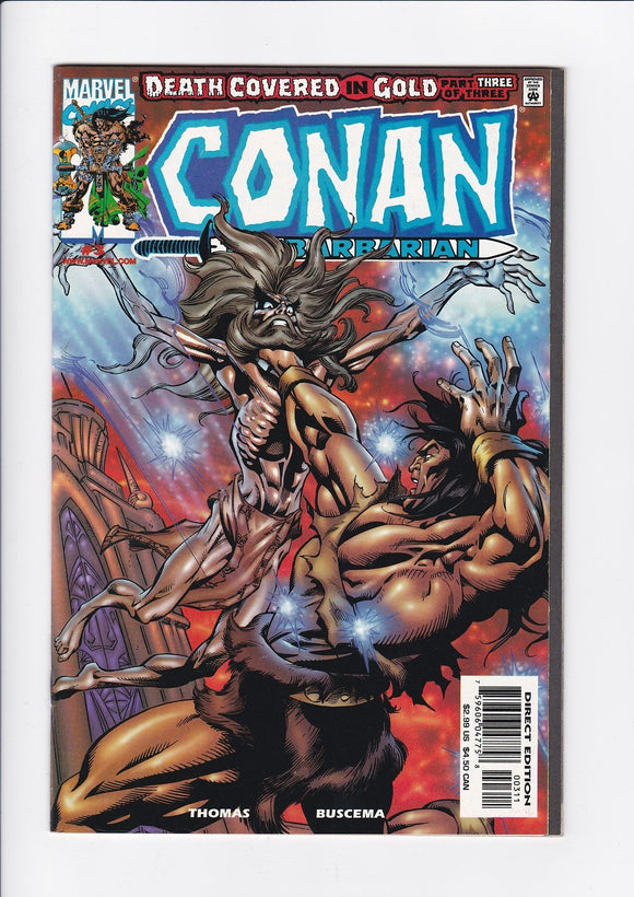 Conan: Death Covered in Gold  # 3