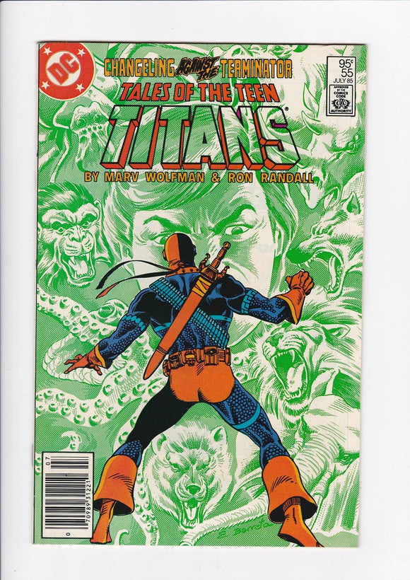 Tales of the Teen Titans Vol. 1  # 55  Canadian