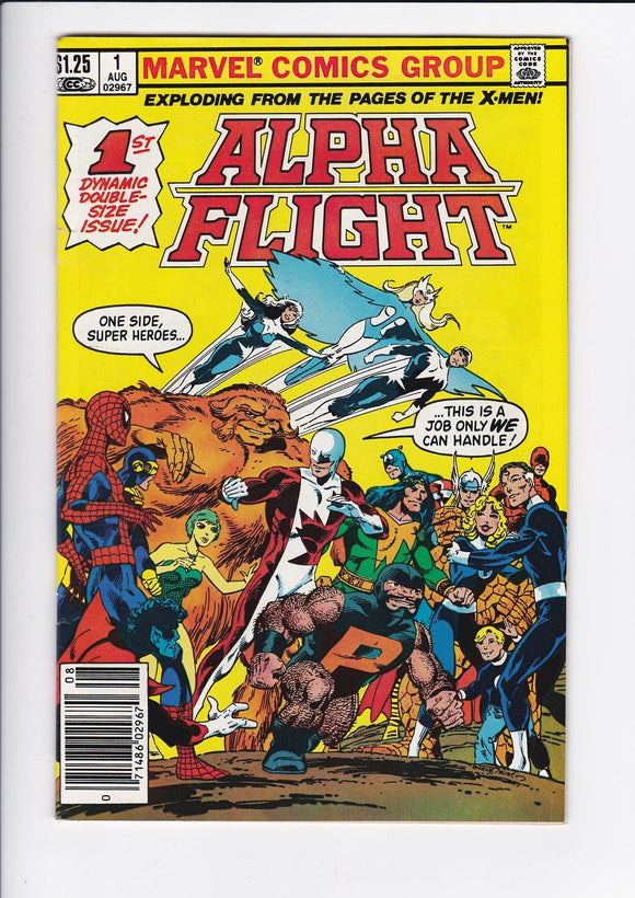 Alpha Flight Vol. 1  # 1  Canadian