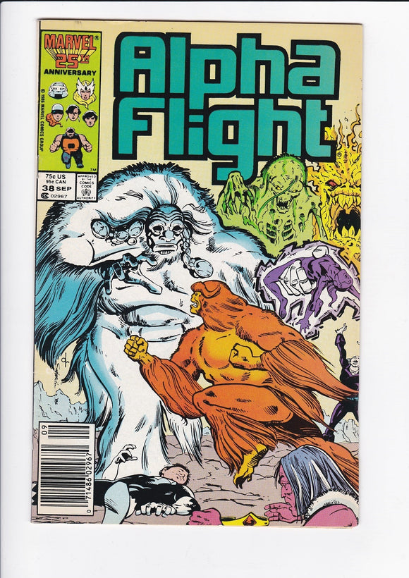 Alpha Flight Vol. 1  # 38