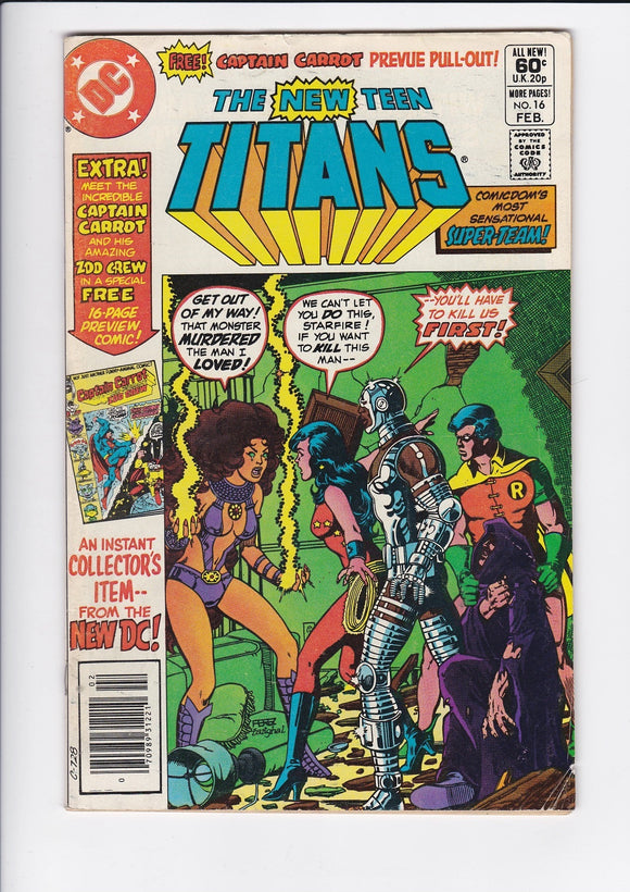 New Teen Titans Vol. 1  # 16