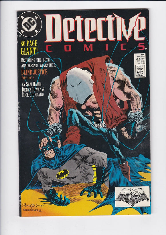 Detective Comics Vol. 1  # 598