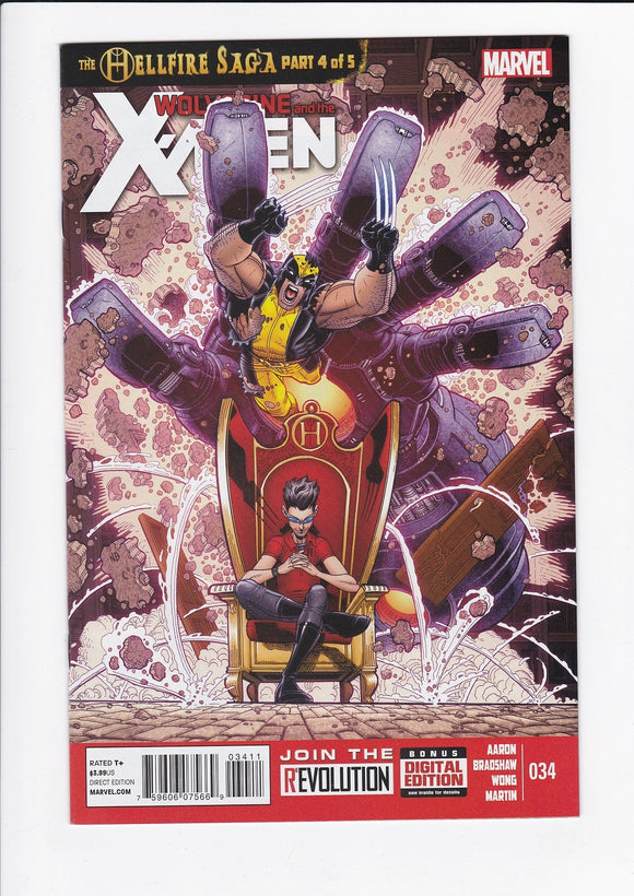 Wolverine and the X-Men Vol. 1  # 34